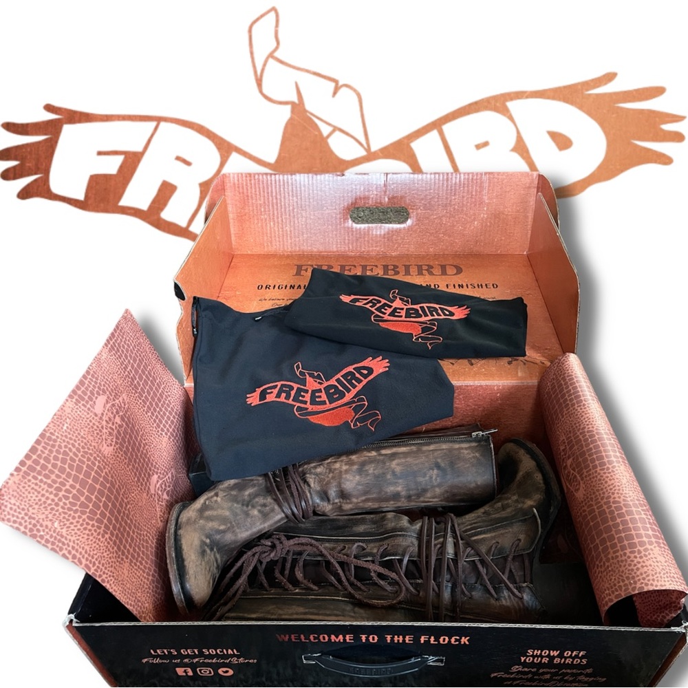 Freebird by Steven Brown Lace Up Boots